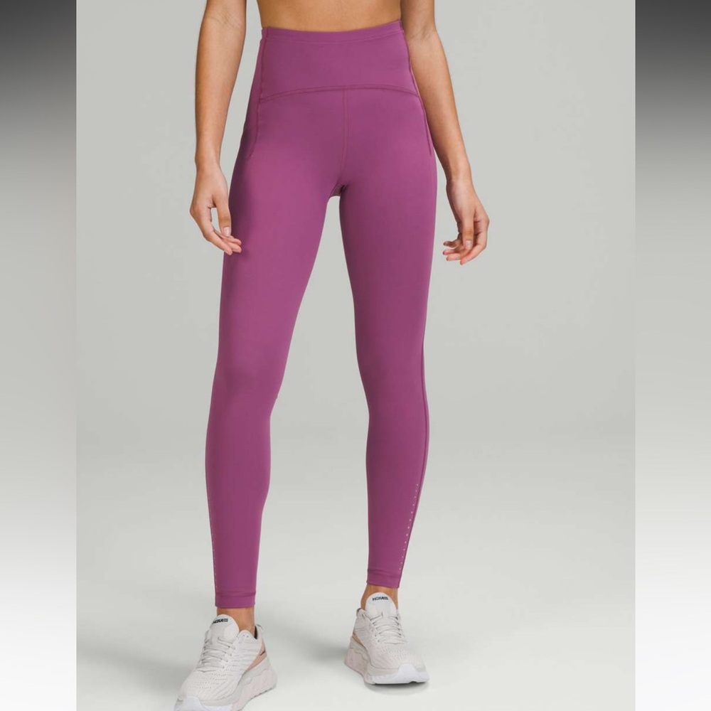 NWT Lululemon Swift Speed High-Rise Tight 28" Vintage plum